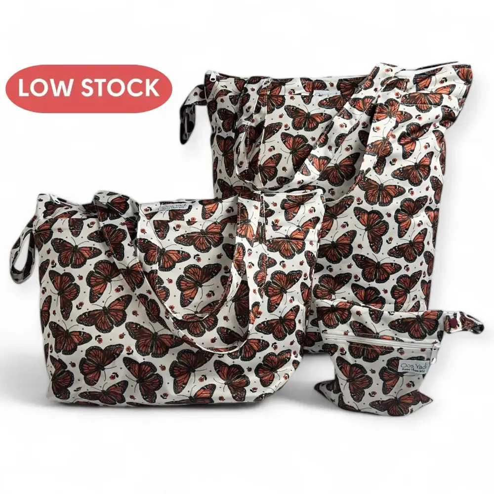 3 - piece bag set - Butterfly Kisses