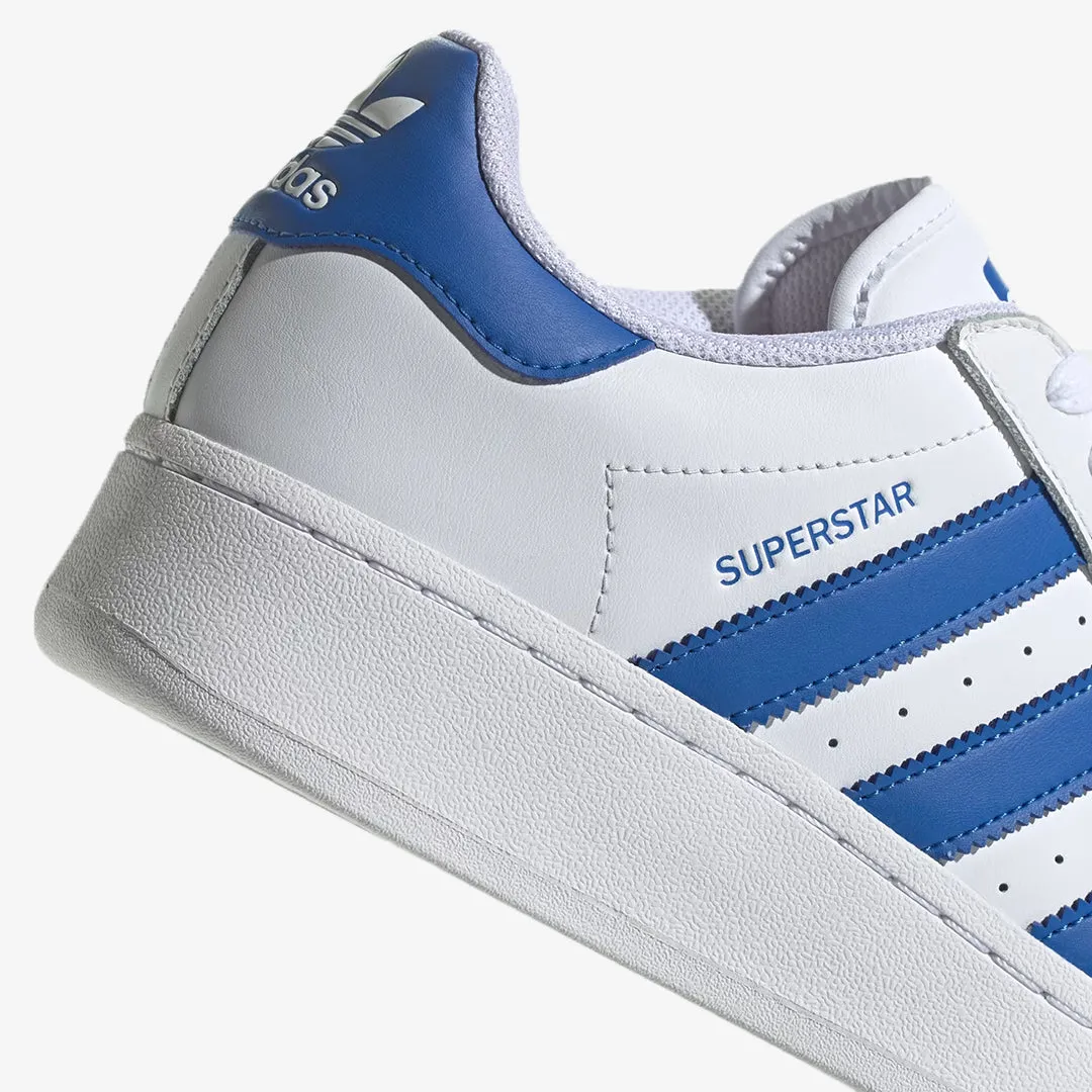 Adidas Originals | SUPERSTAR XLG  { WHITE/BLUE