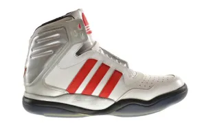 Adidas Tech Street Mid Men's Shoes Run White/Vivid Red/Black