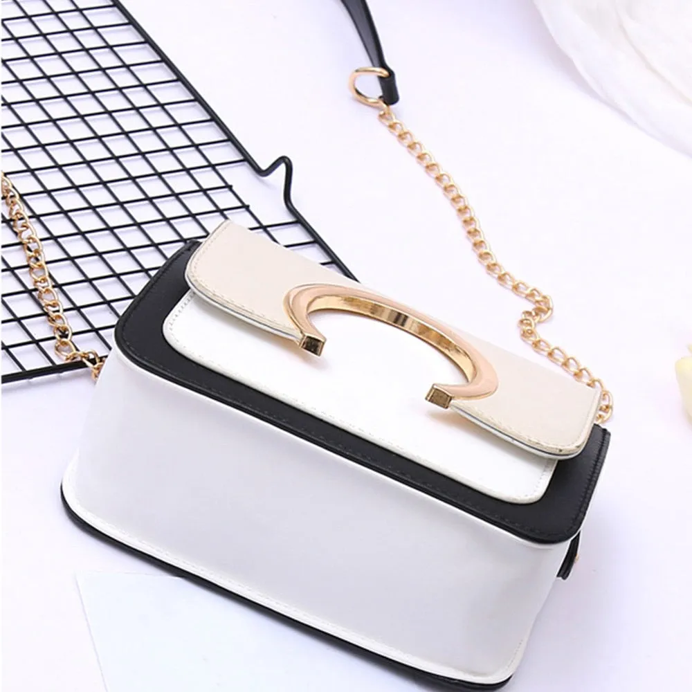 Aelicy women's fashion ring decoration patchwork crossbody shoulder bags 2018 new design ladies women's purses and hand bags