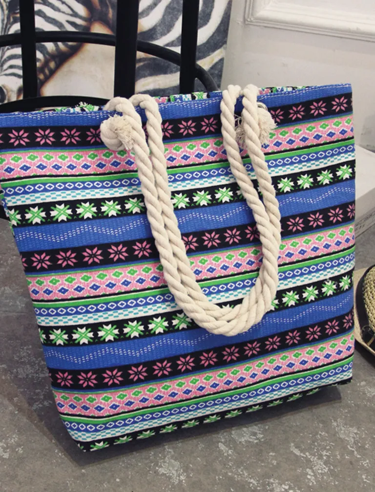 Aztec Pattern Tote Bag