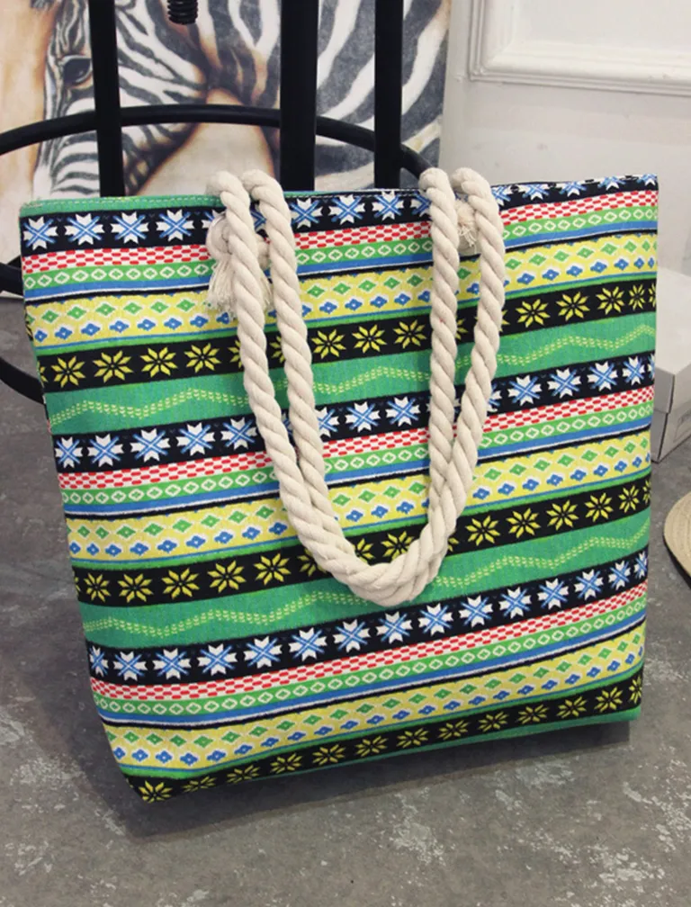 Aztec Pattern Tote Bag