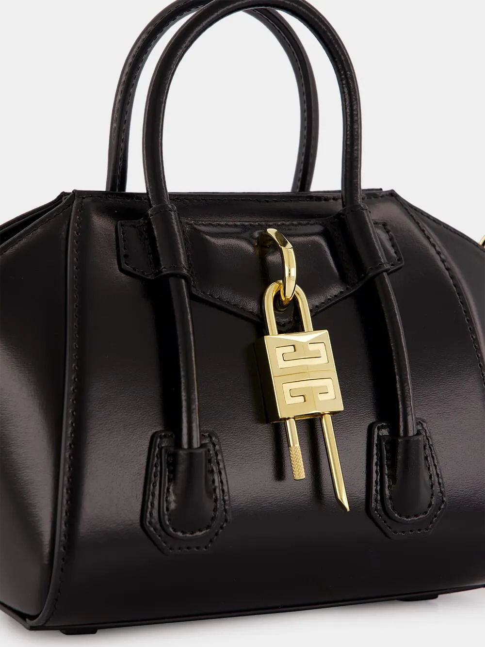 Black Antigona Toy Lock Bag