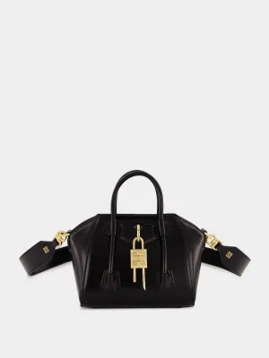 Black Antigona Toy Lock Bag