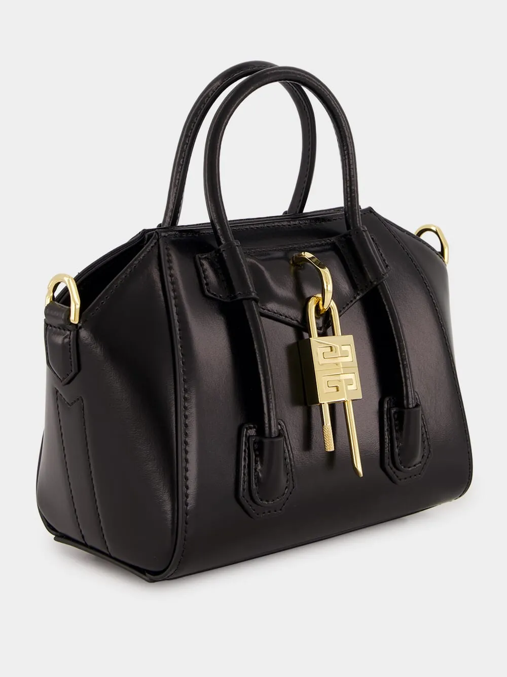 Black Antigona Toy Lock Bag