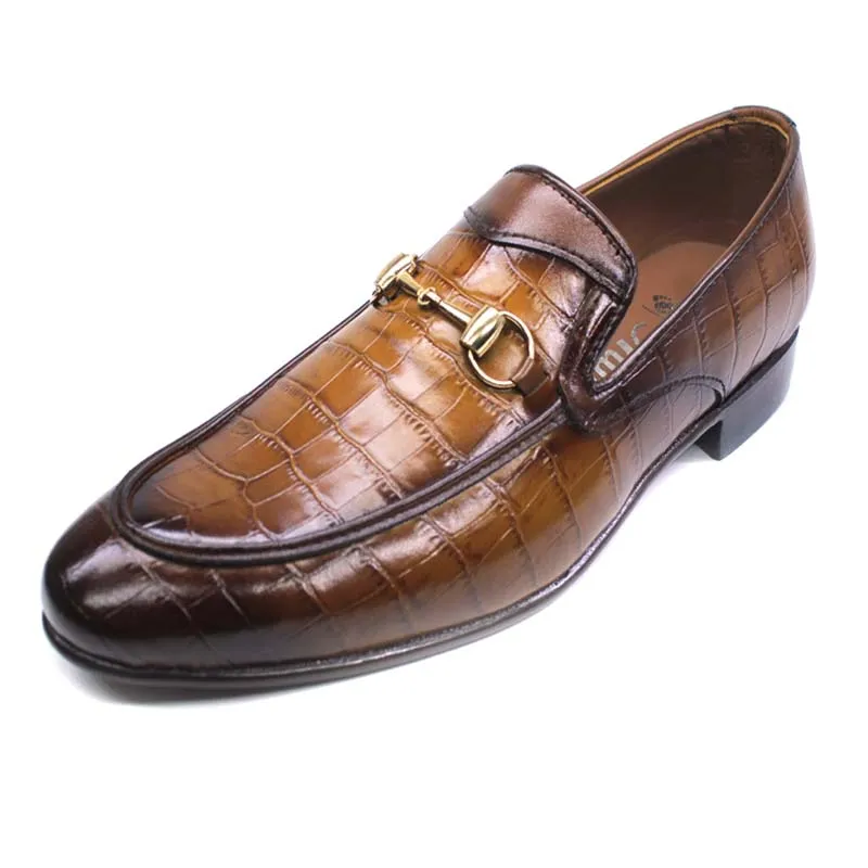 Buckle Leather Shoes