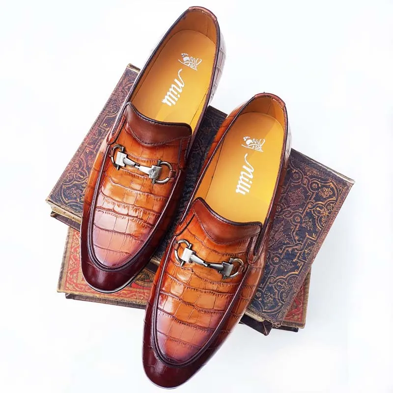 Buckle Leather Shoes
