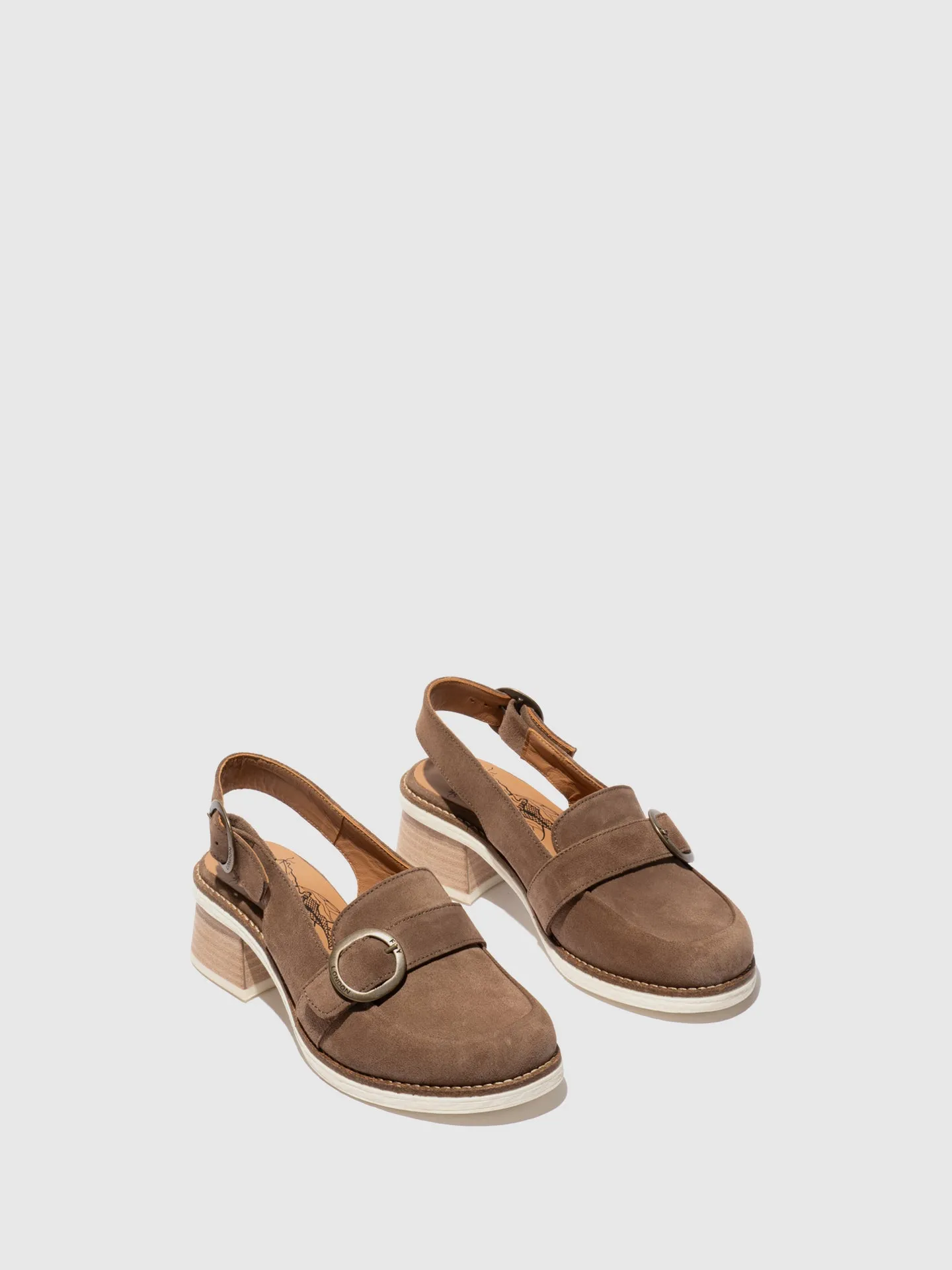 Buckle Shoes CUTH094FLY TAUPE