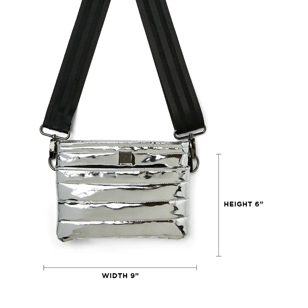 Bum Bag Crossbody - Silver Mirror