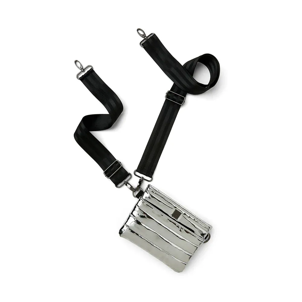 Bum Bag Crossbody - Silver Mirror