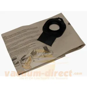 Clarke Alto Wap SQ4  SQ 10 series 10 Gallon WetDry  302001493 Vacuum Bags 5 Pack