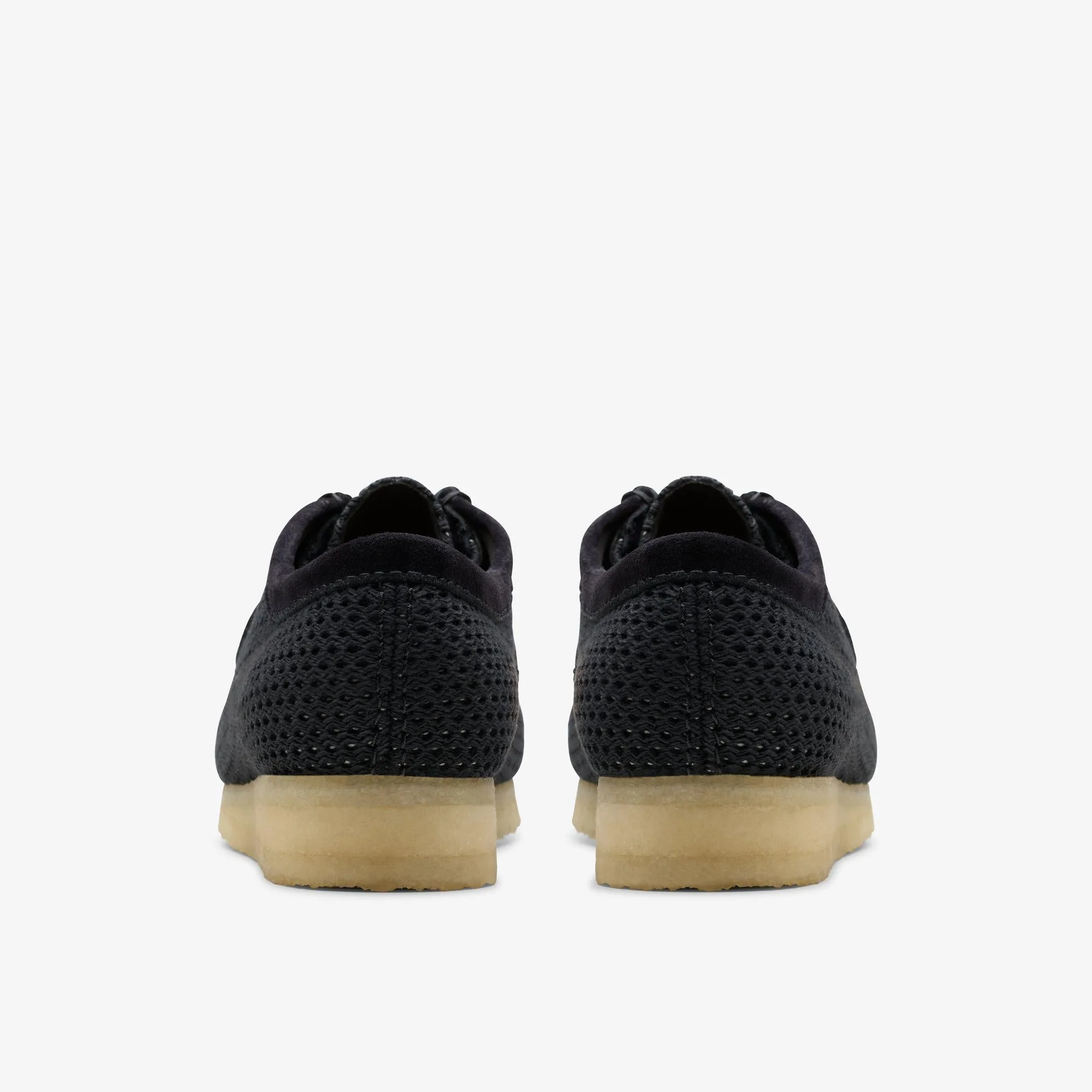 Clarks Originals Wallabee Men’s Black Mesh 26175848