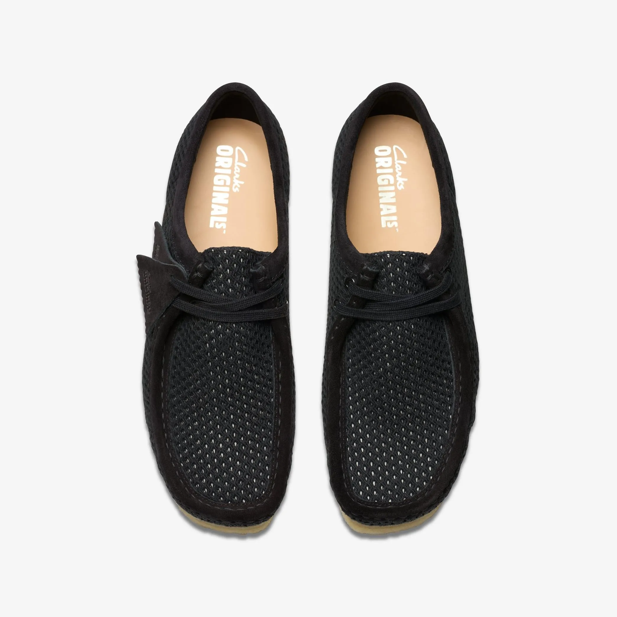 Clarks Originals Wallabee Men’s Black Mesh 26175848