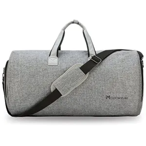 Convertible Garment Bag with Shoulder Strap, Modoker Carry on Garment Duffel Bag for Men Women - 2 in 1 Hanging Suitcase Suit Travel Bags