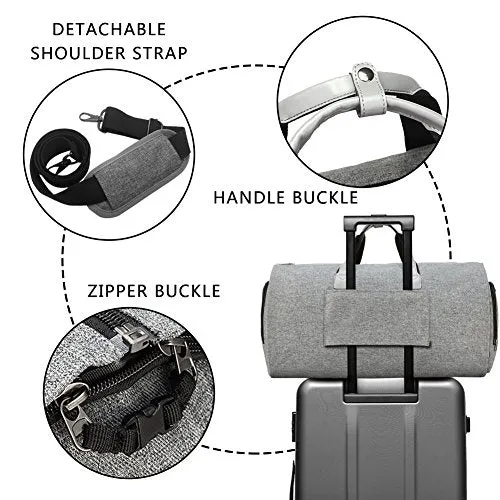 Convertible Garment Bag with Shoulder Strap, Modoker Carry on Garment Duffel Bag for Men Women - 2 in 1 Hanging Suitcase Suit Travel Bags