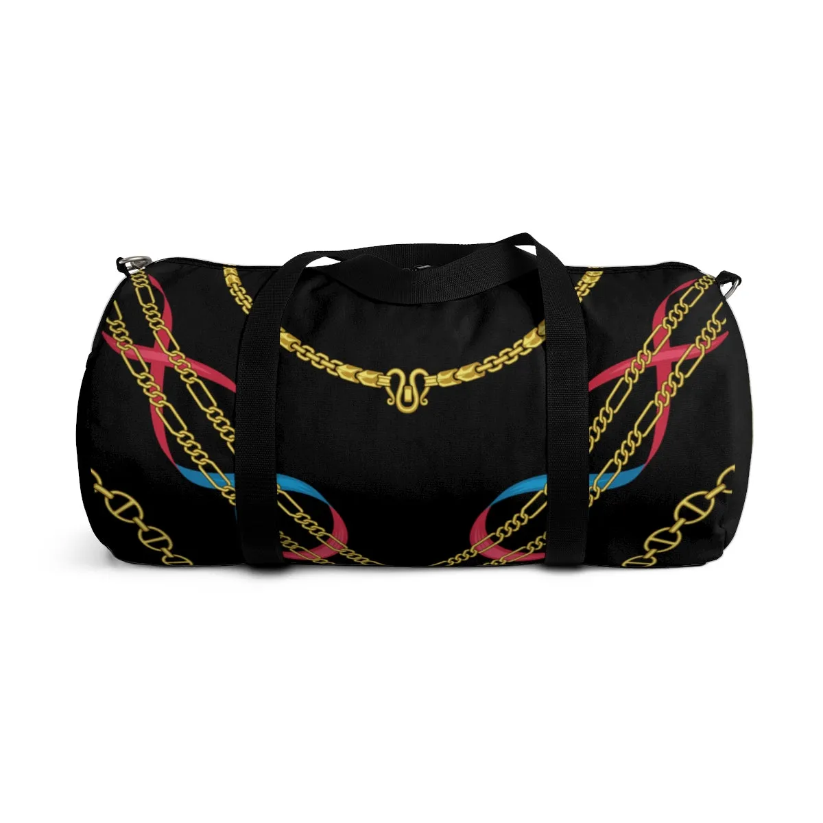 Crossed Chain Duffle Bag