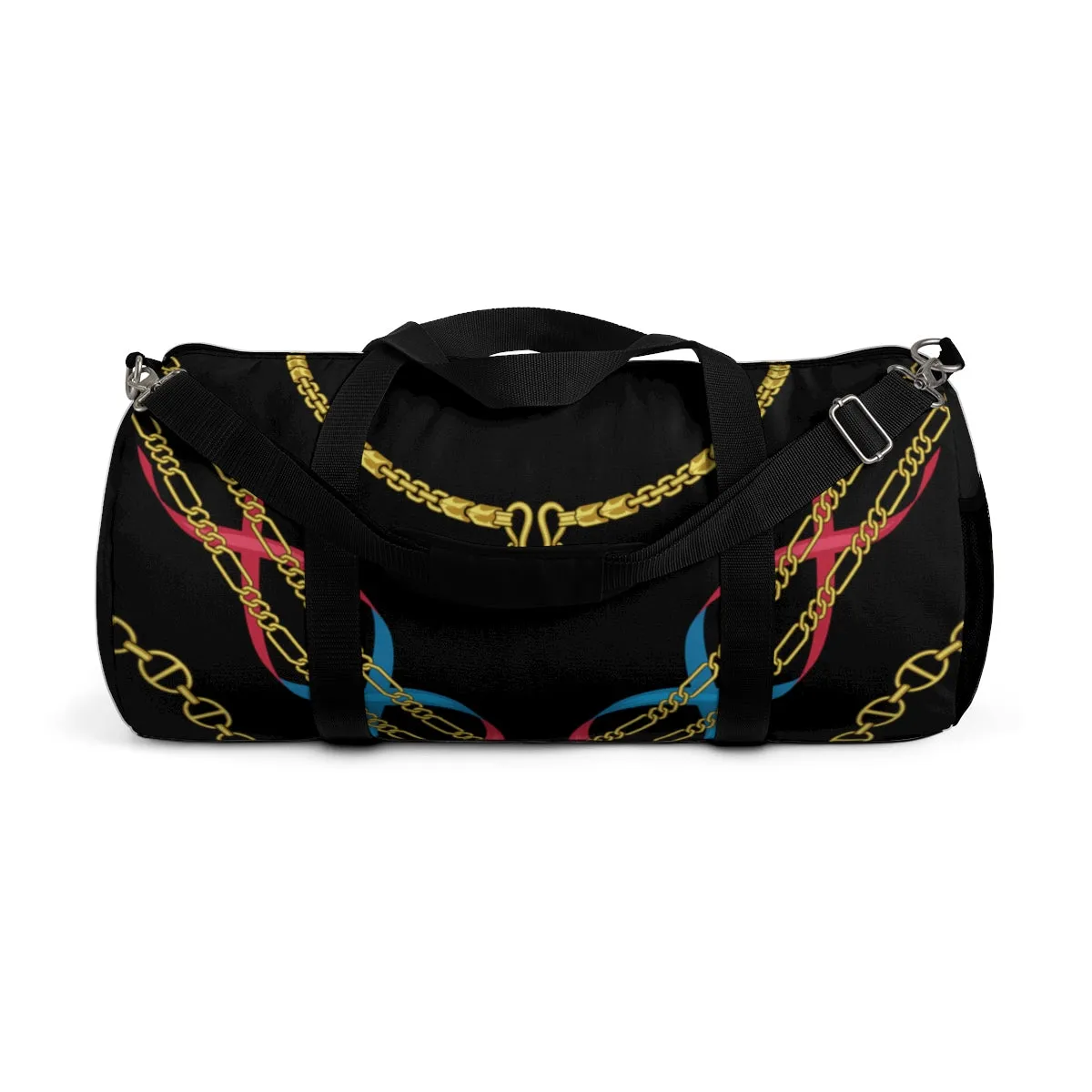 Crossed Chain Duffle Bag