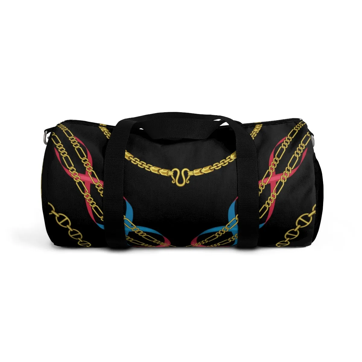 Crossed Chain Duffle Bag