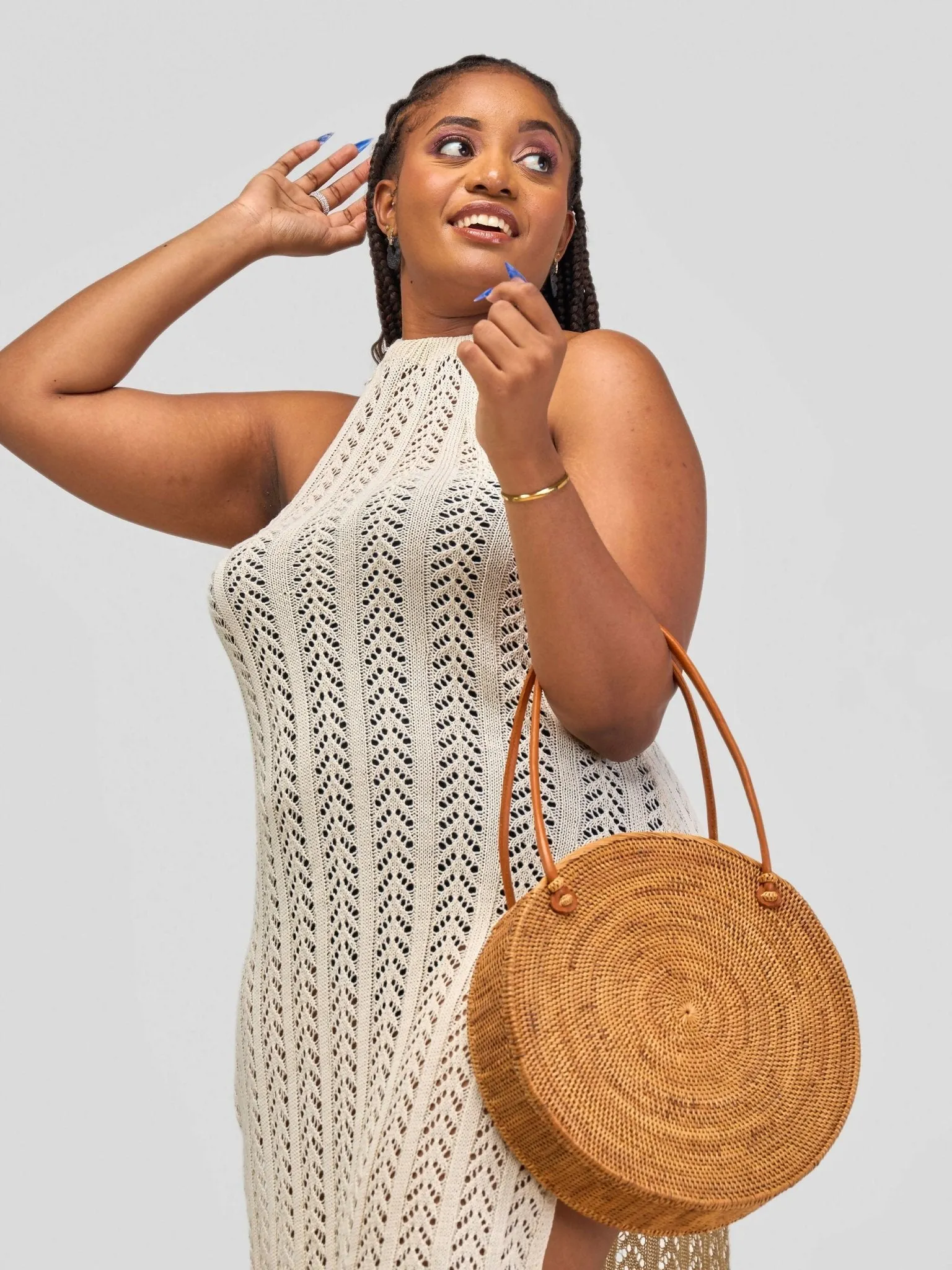 Cugu's Handmade Lamu Ata Bag - Brown