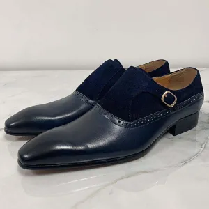 DAO Men's Handmade Loafer Style Dress Shoes