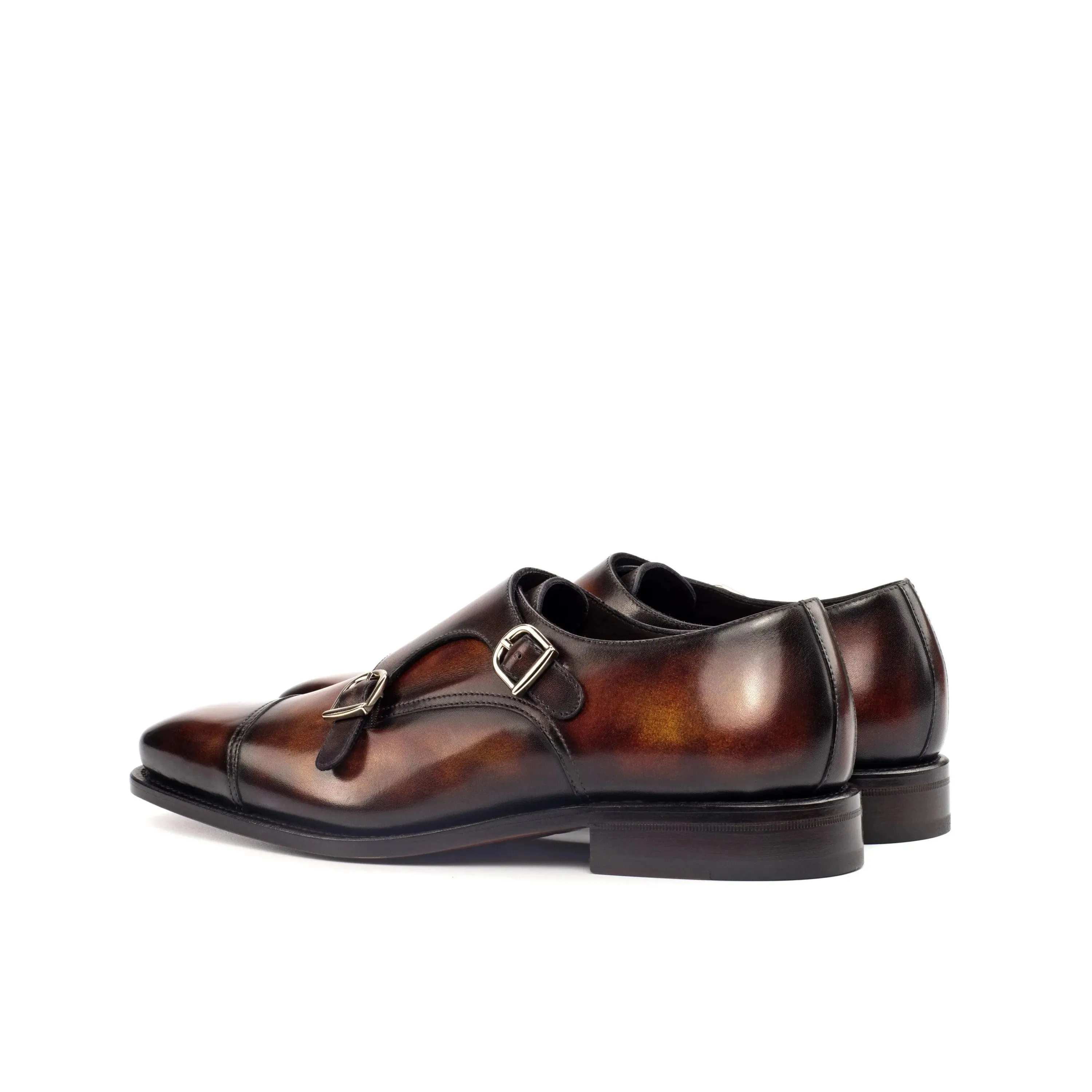 Deen Double Monk Patina Shoes II