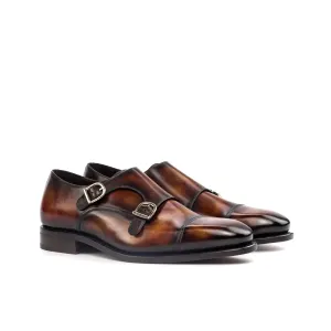 Deen Double Monk Patina Shoes II
