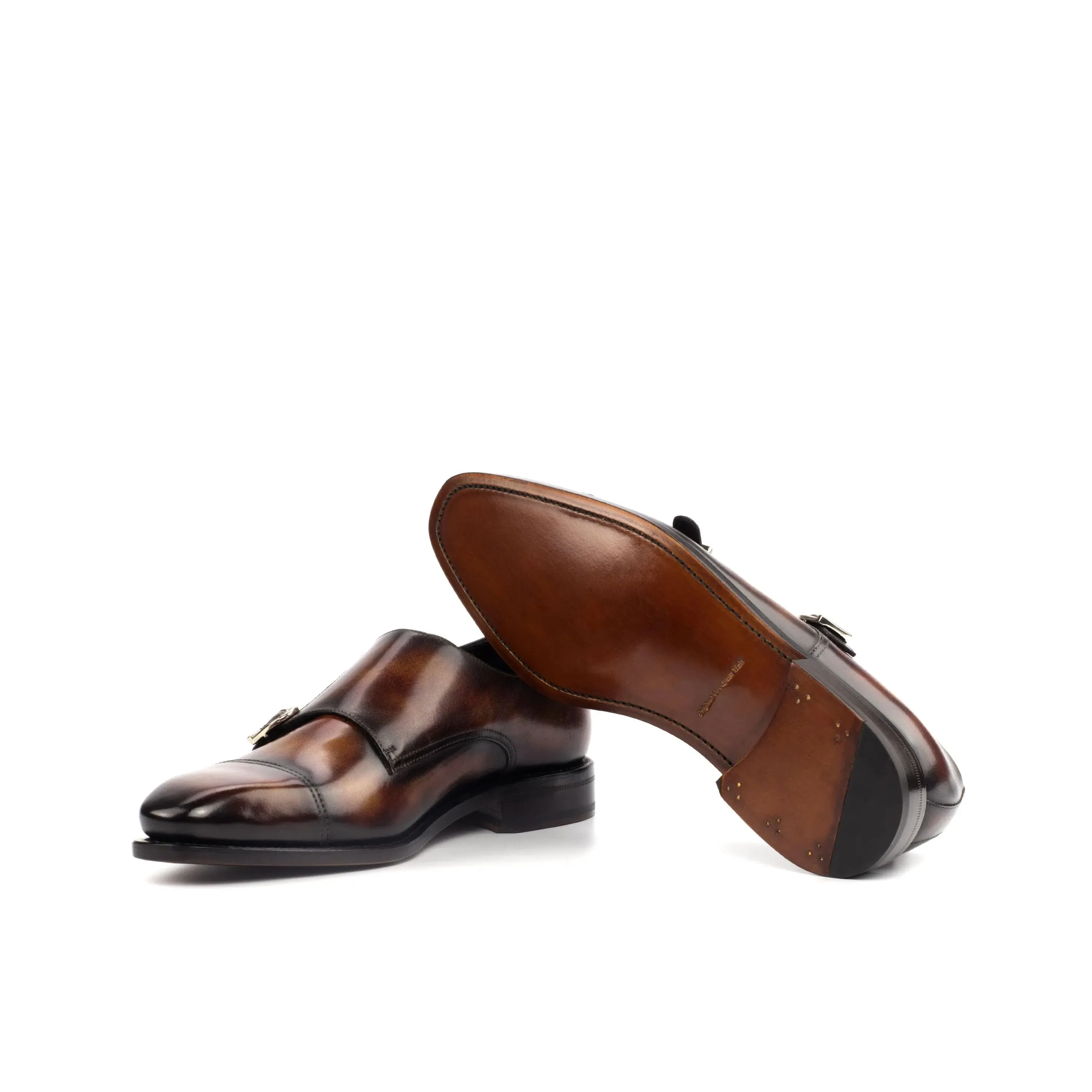 Deen Double Monk Patina Shoes II