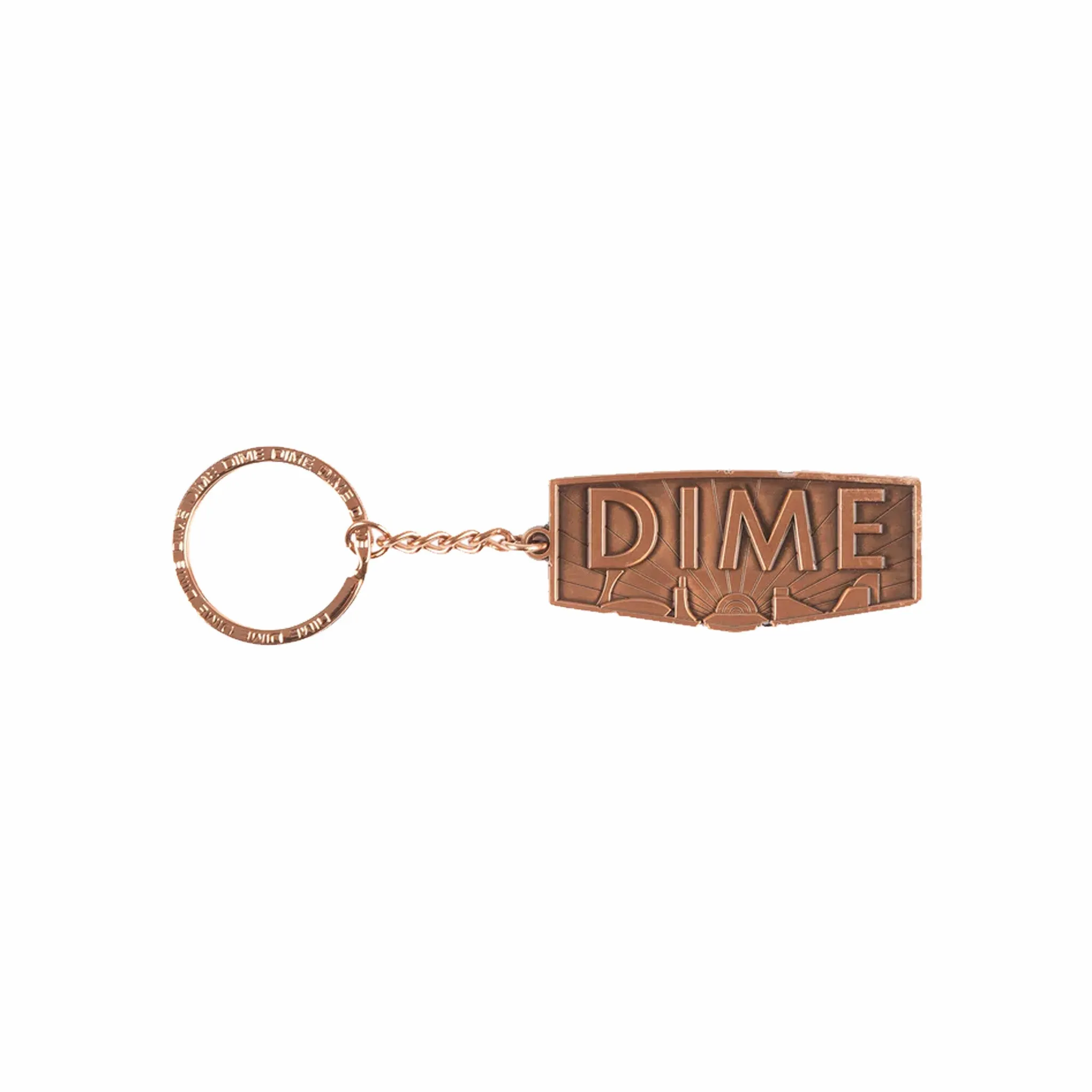 Dime Glorious Keychain (Rose Gold)