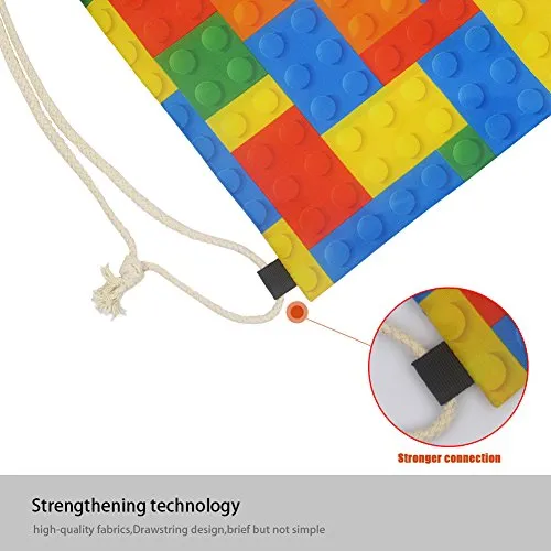 Doginthehole Drawstring Bags Promotional Sack Packs For Women Washable Portable