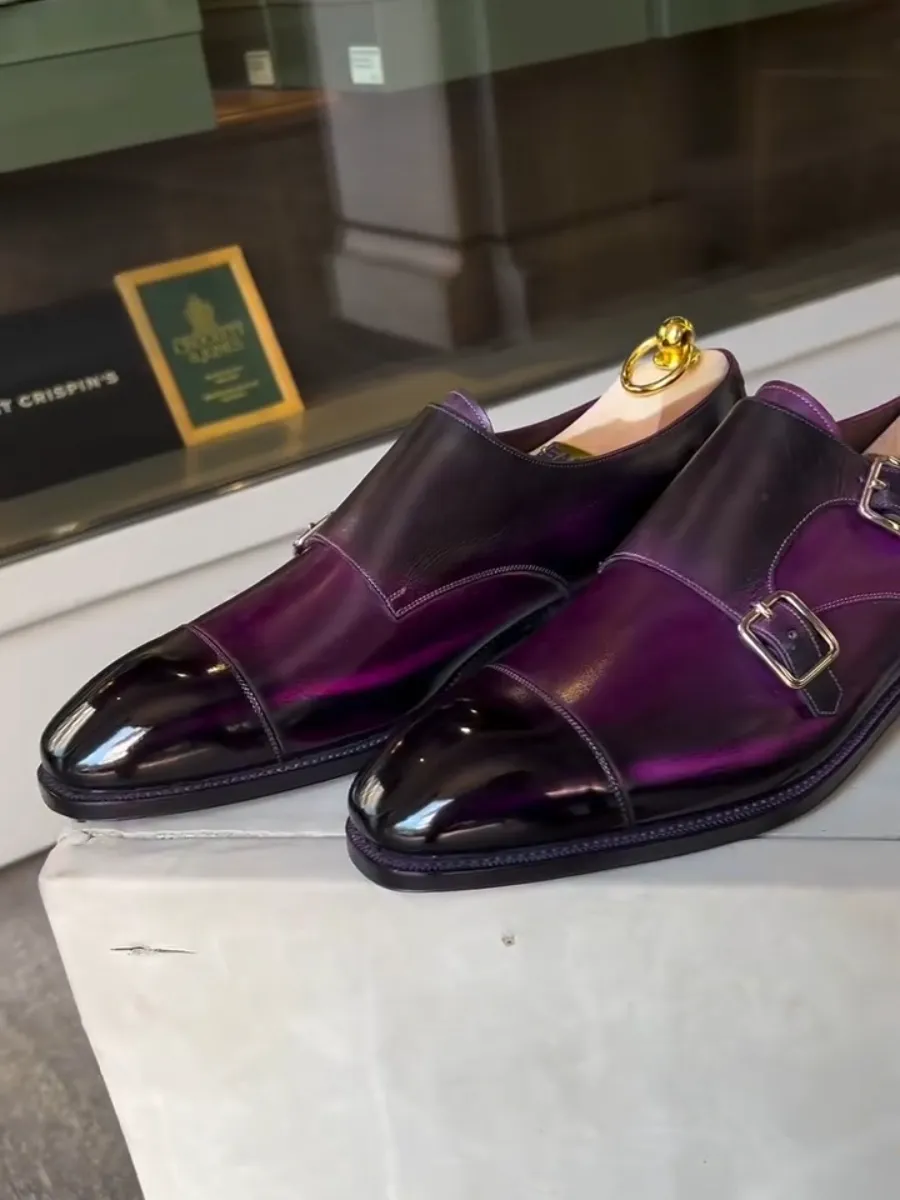 Double Buckle Dress Shoes