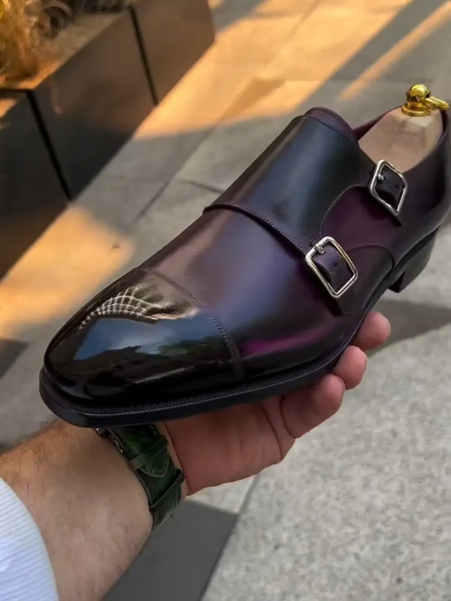 Double Buckle Dress Shoes