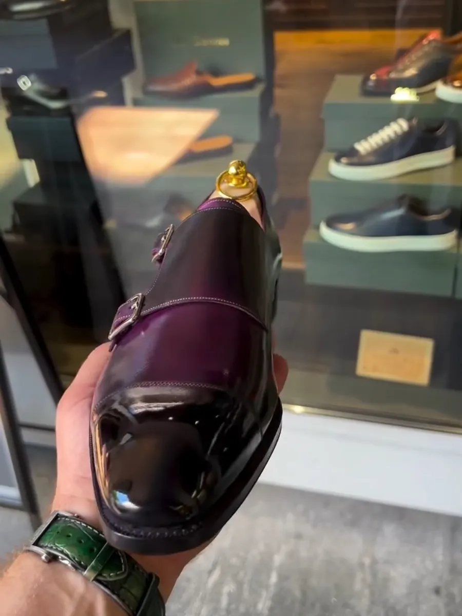 Double Buckle Dress Shoes