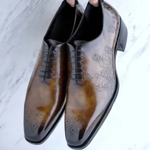 El President Patina Whole cut Shoes