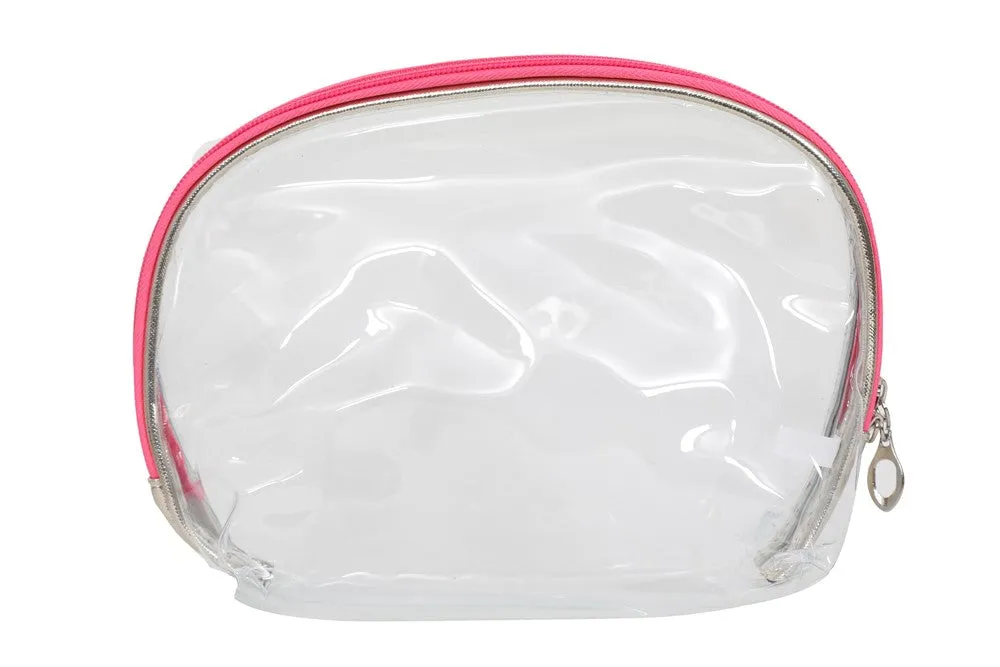 FabSeasons DarkPink 3 in one toiletry-makeup bag-pouch