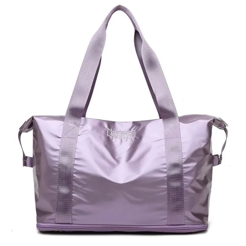 Fashion Fitness Sports Travel Bag Waterproof Shoulder Bags For Women Casual Weekend Bag Work Out Gym Yoga Traveling Bag Women