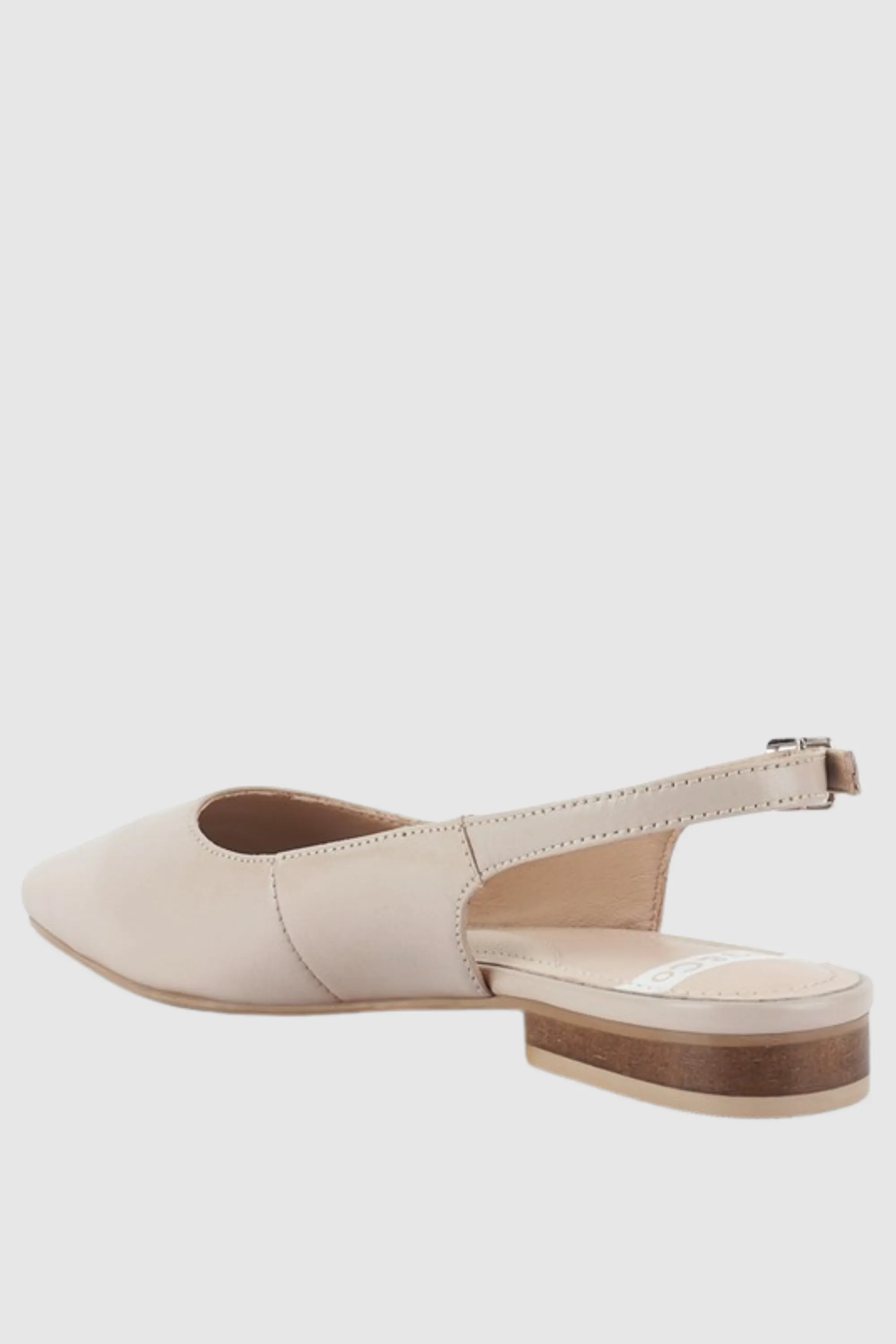 Genuine Leather Slingback Flats
