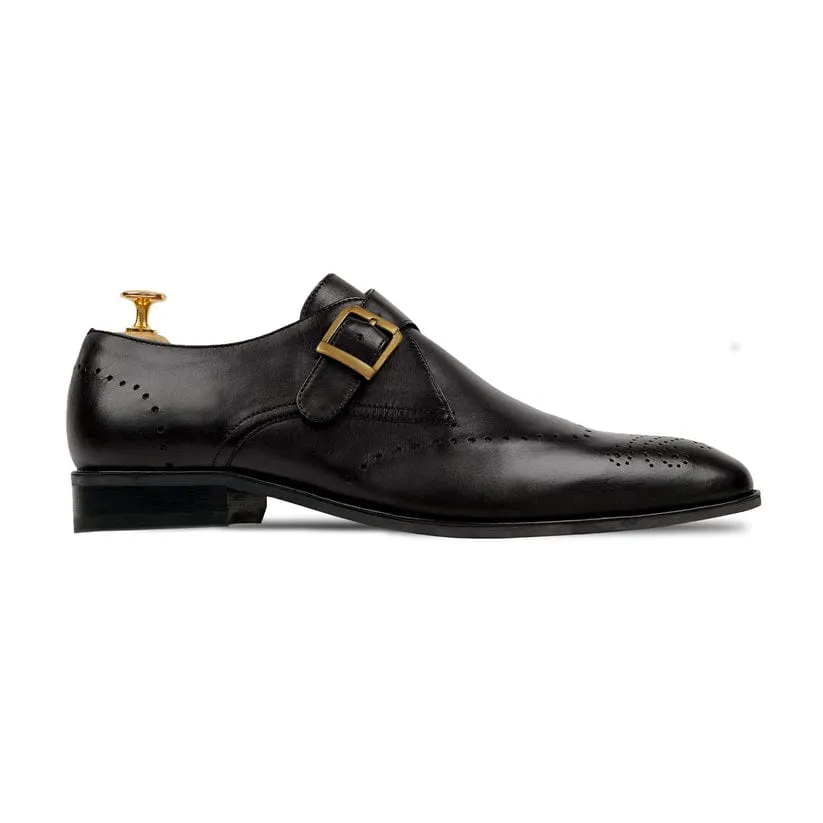 Handmade, Custom Leather Monkstrap shoes