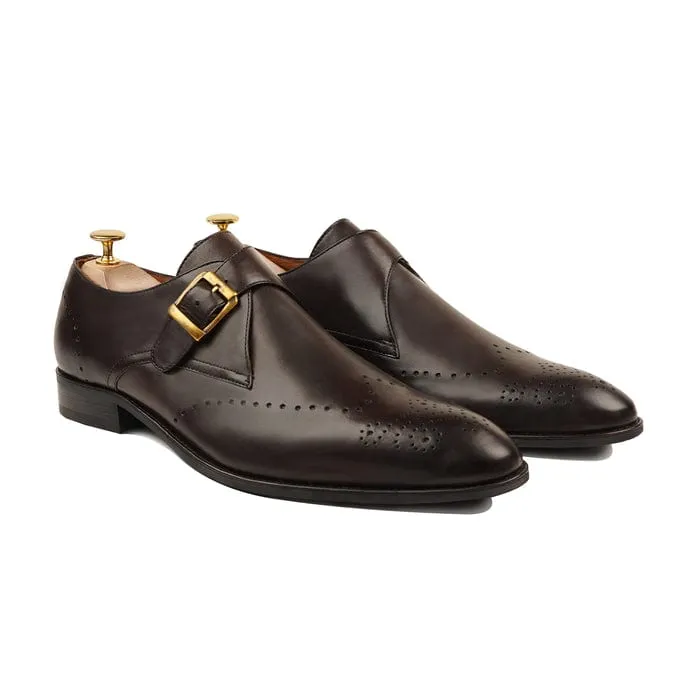 Handmade, Custom Leather Monkstrap shoes