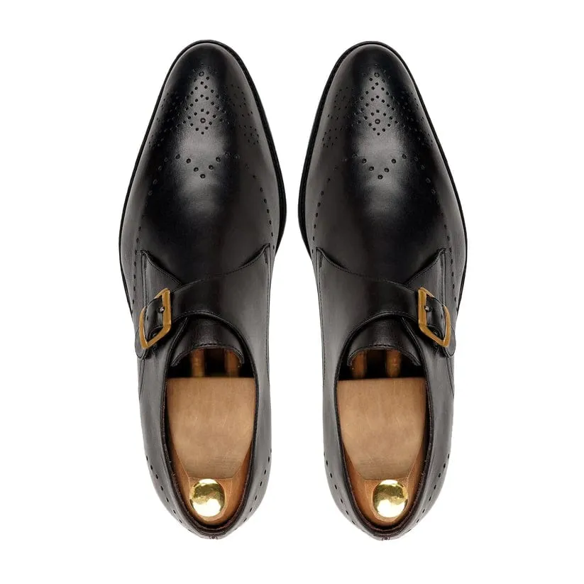 Handmade, Custom Leather Monkstrap shoes