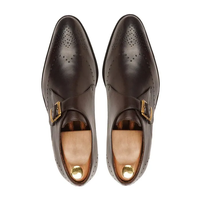 Handmade, Custom Leather Monkstrap shoes