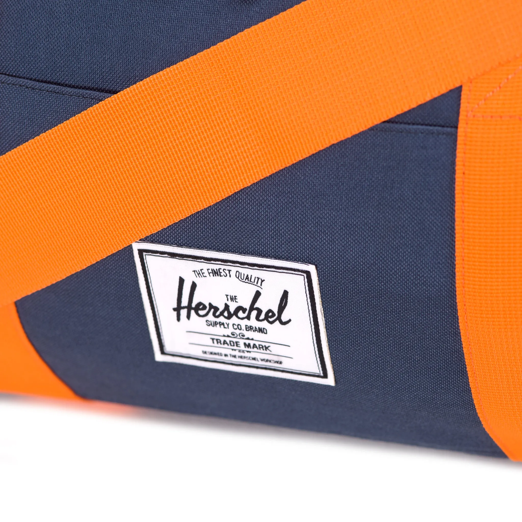 Herschel Supply Sutton Mid-Volume Duffel - Navy/Mandarin Orange