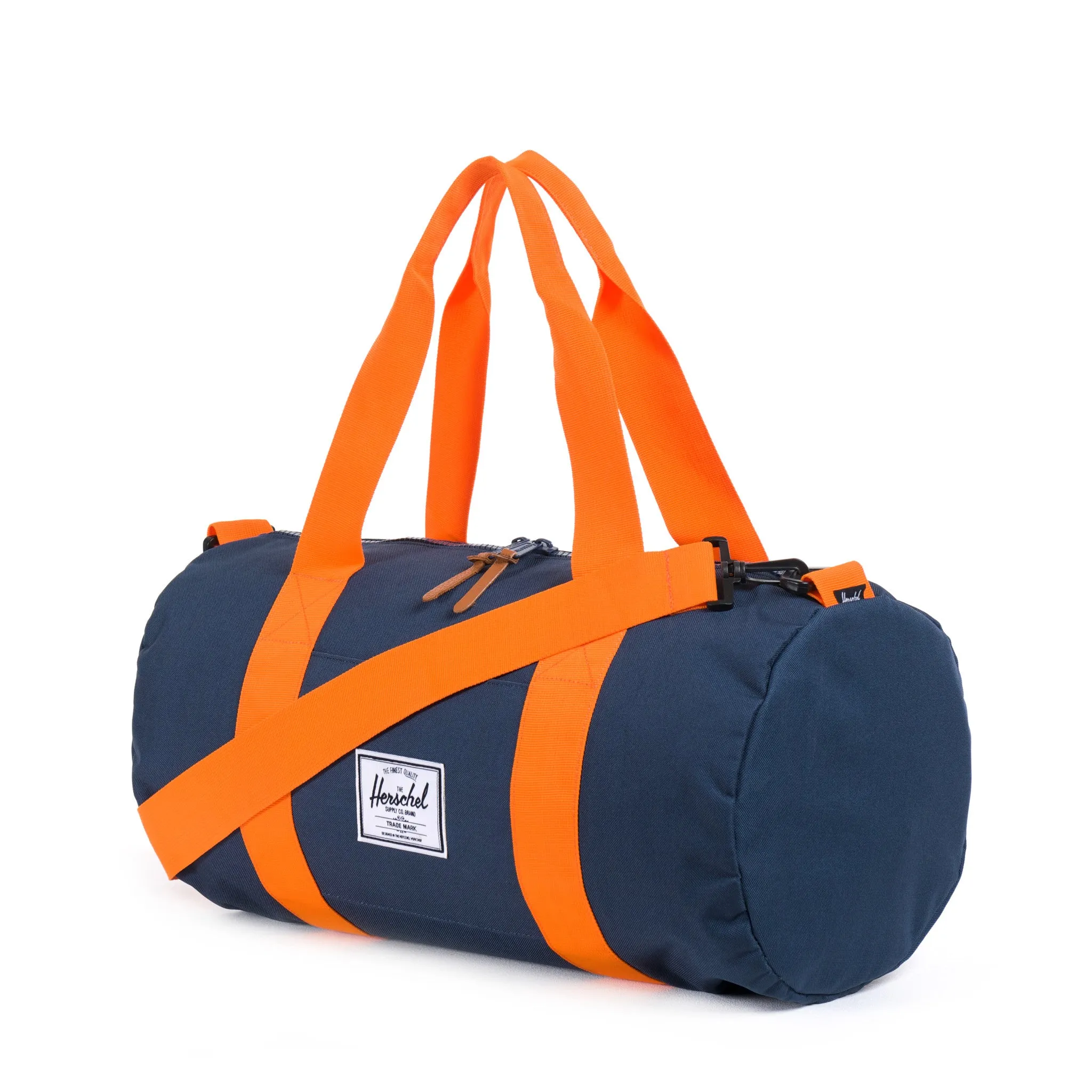 Herschel Supply Sutton Mid-Volume Duffel - Navy/Mandarin Orange