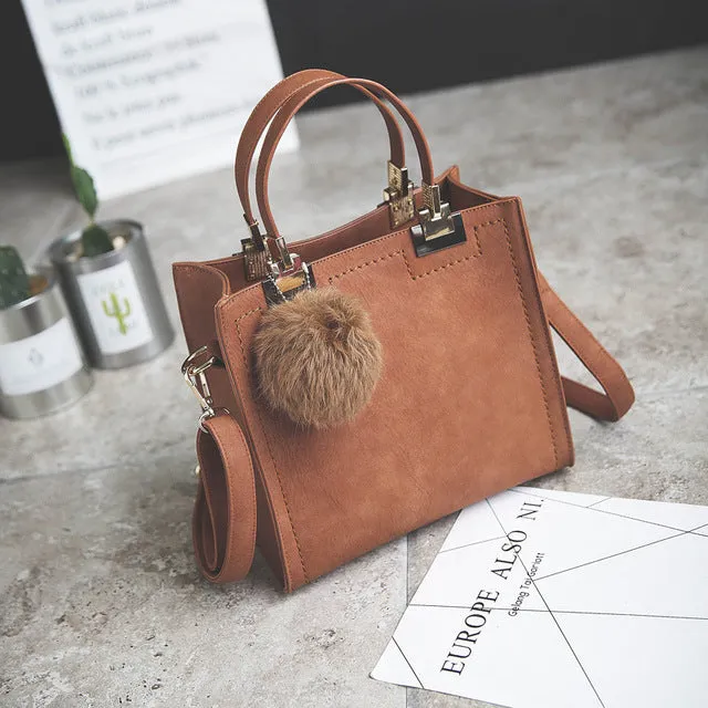 Hot Sale Handbag Women Casual Tote Bag Female Large Shoulder Messenger Bags High Quality Pu Leather