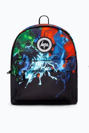 Hype Black Liquid Drips Backpack