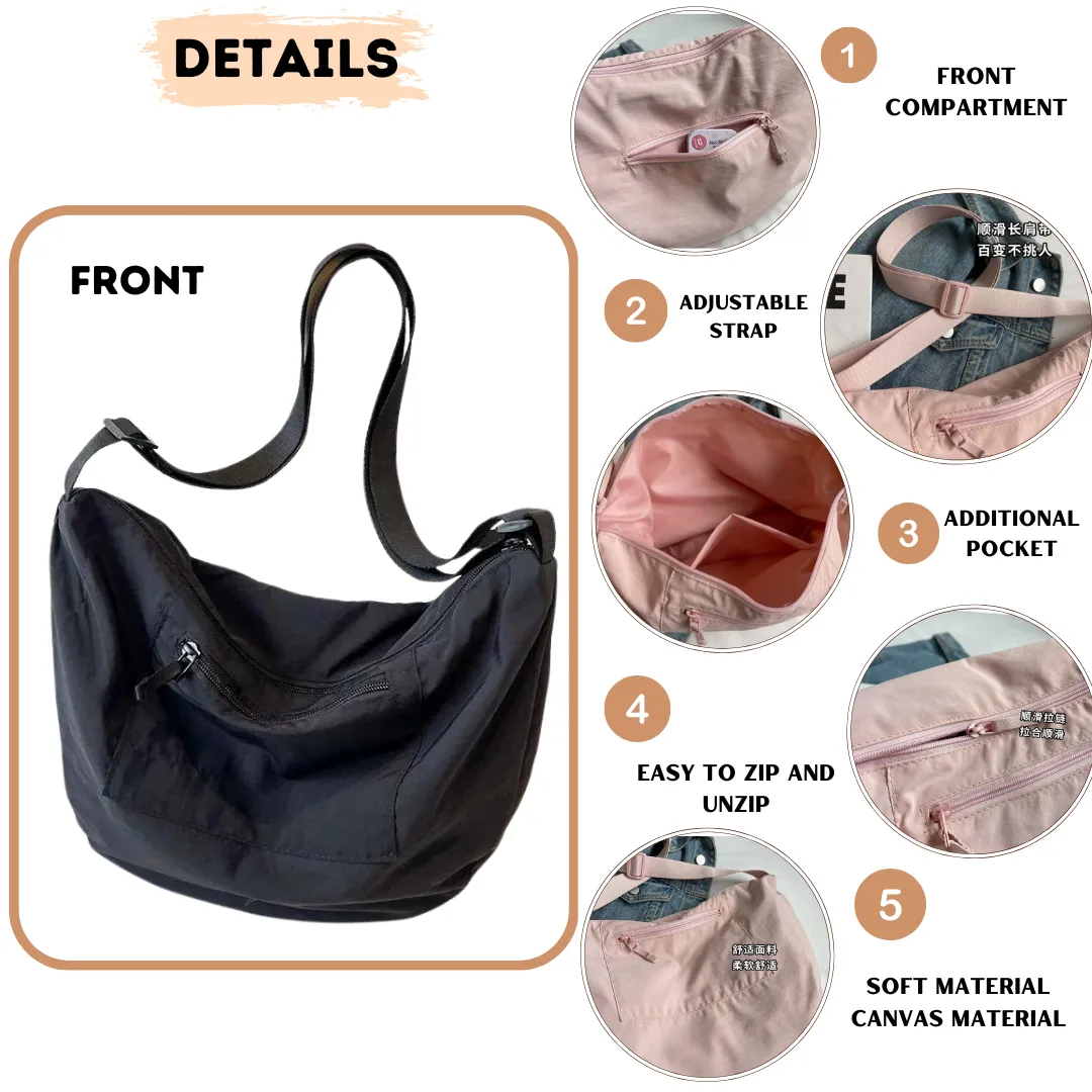 Ladies Crossbody Sling Bag In 3 Colors (S016)