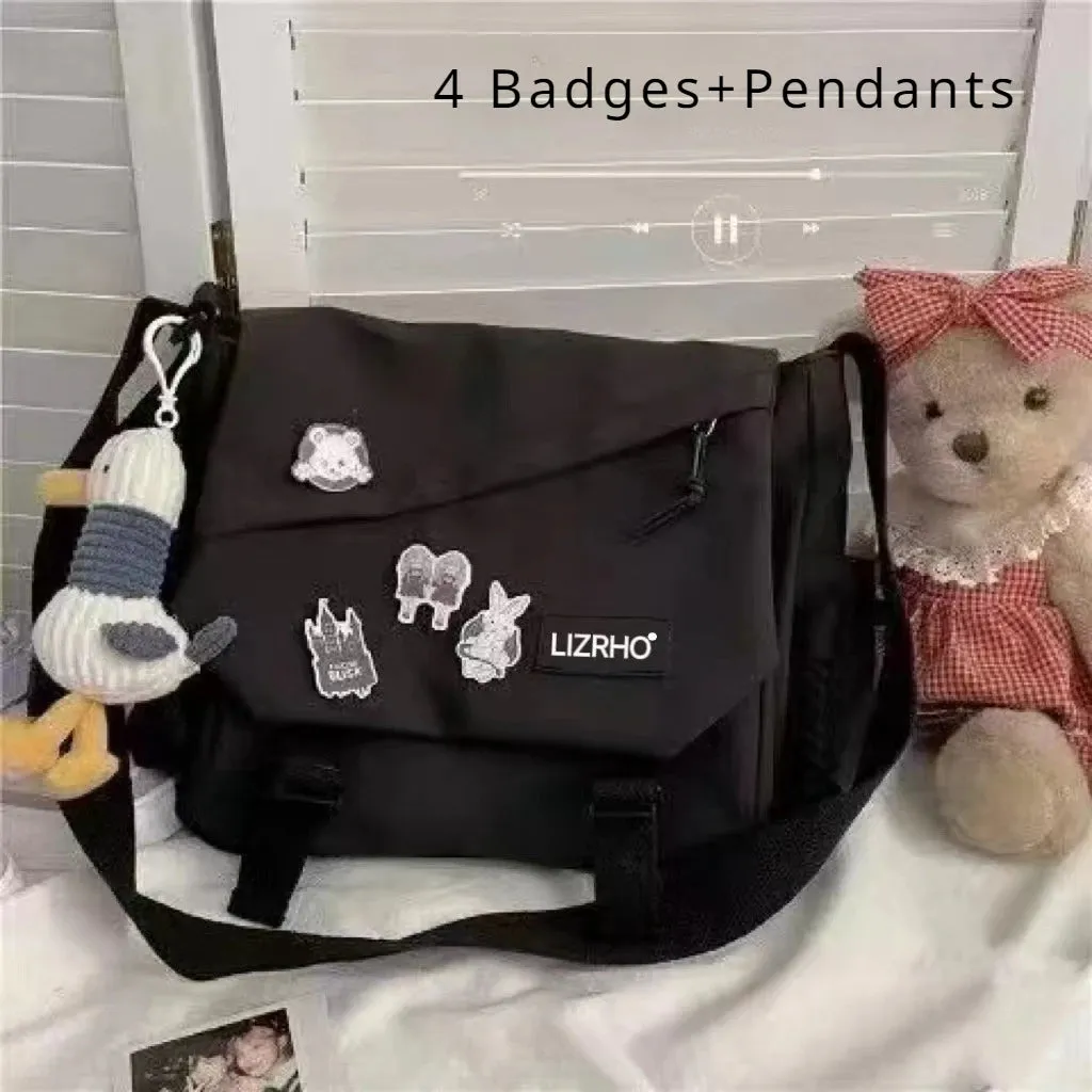 Lady Glams Nylon Handbags - Japanese Inspired Elegance for Versatile Fashionistas