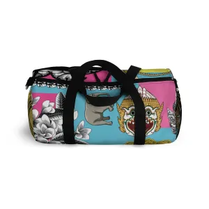 Lao Culture All-Over Duffle Bag