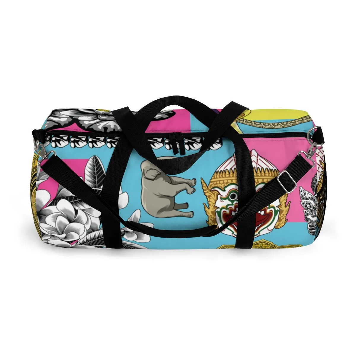 Lao Culture All-Over Duffle Bag