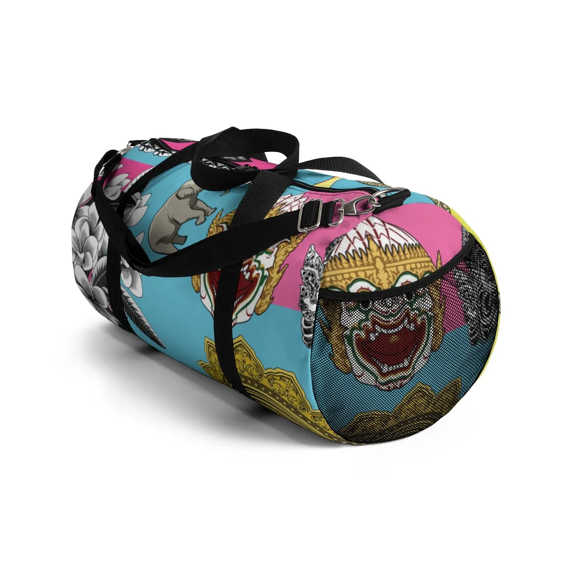 Lao Culture All-Over Duffle Bag
