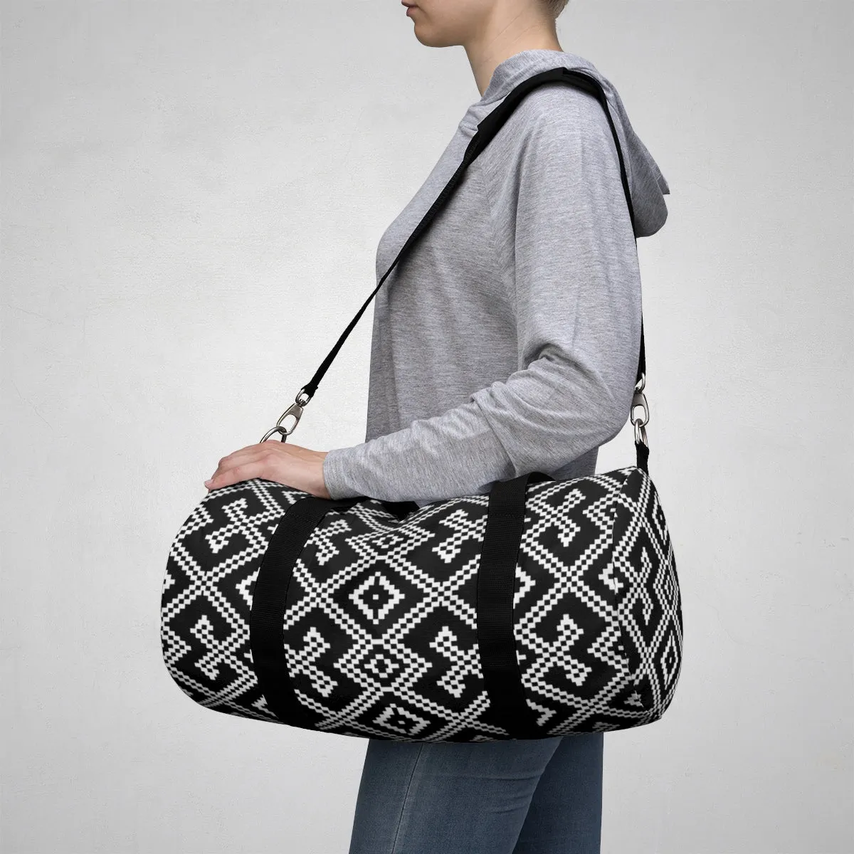 Lao Pillow Pattern Duffle Bag